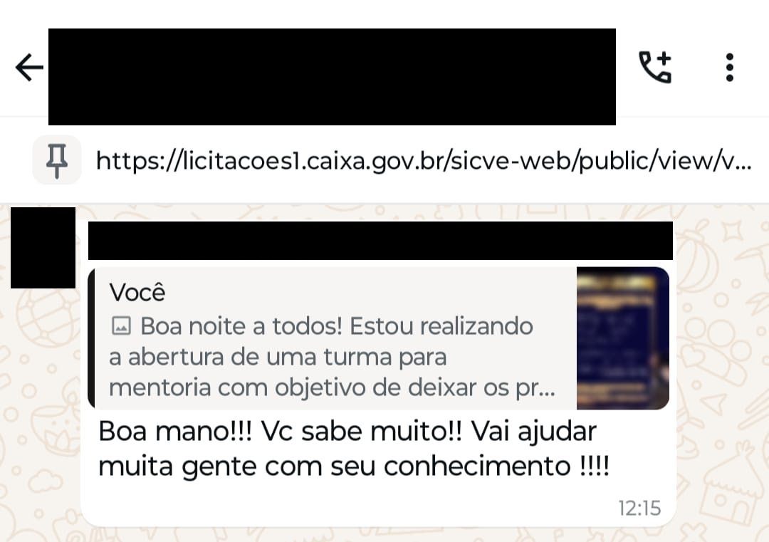 Depoimento de cliente